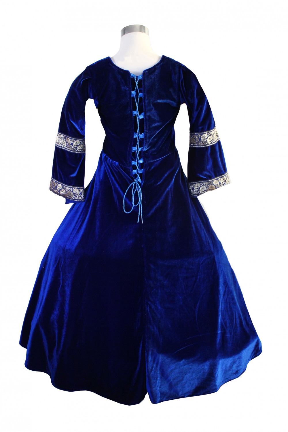 Girl's Deluxe Medieval Tudor Costume Age 9 - 11 Years Image